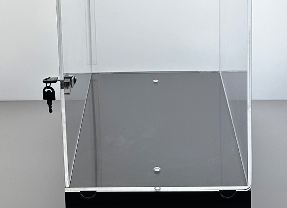 floor display lock box